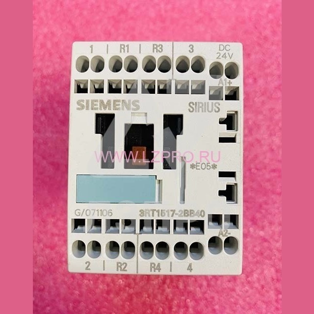 Контактор 24V 5,5kW 3RT1517-2BB40 Siemens