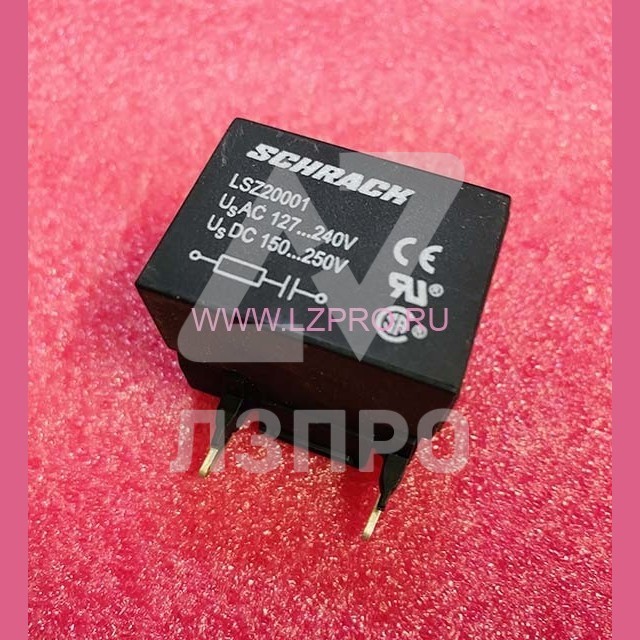 RС-цепочка LSZ20001, 127-240VAC, 150-250VDC, размер S2, S3 SCHRACK