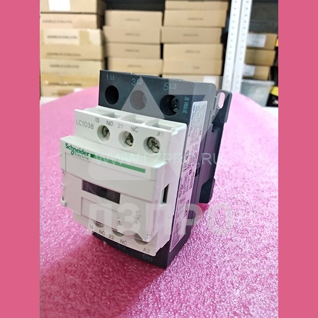 Контактор 220V 18,5kW LC1D38M7 Schneider Electric